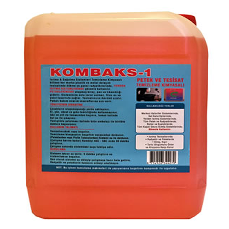 Kombaks-1 Kombi Petek Temizleme Kimyasalı
